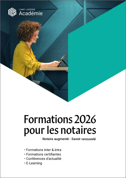 Catalogue notaires 2026