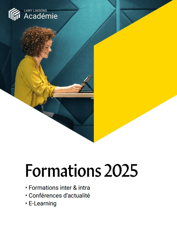 Le catalogue des formations Lamy Liaisons Académie est disponible