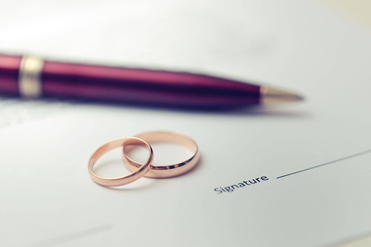 contrat de mariage