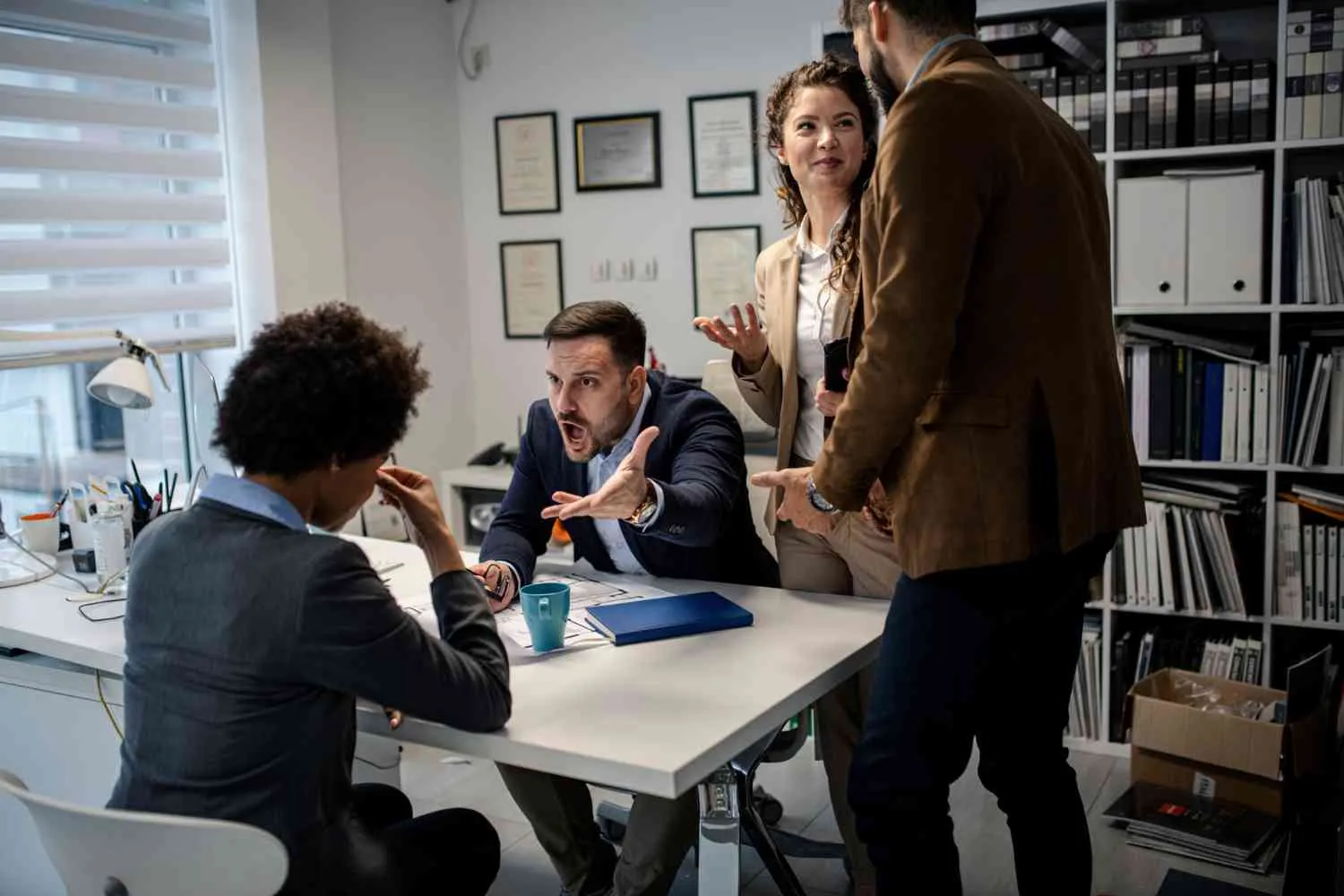 manager accusé de harcèlement